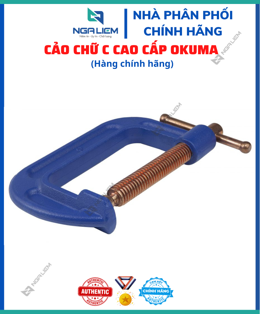 Cảo chữ c cao cấp okuma