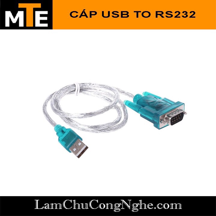Cáp chuyển đổi usb sang rs232 - hl340