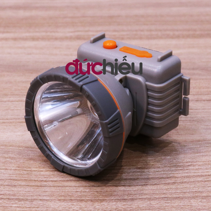 [ 2 Pin ] Đèn pin đội đầu siêu sáng chống nước LED 611 ( ánh sáng vàng hoặc trắng )  Đức Hiếu Shop
