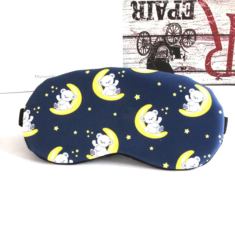 Bịt mắt ngủ hình Panda Moon - Tặng kèm túi nước ngủ