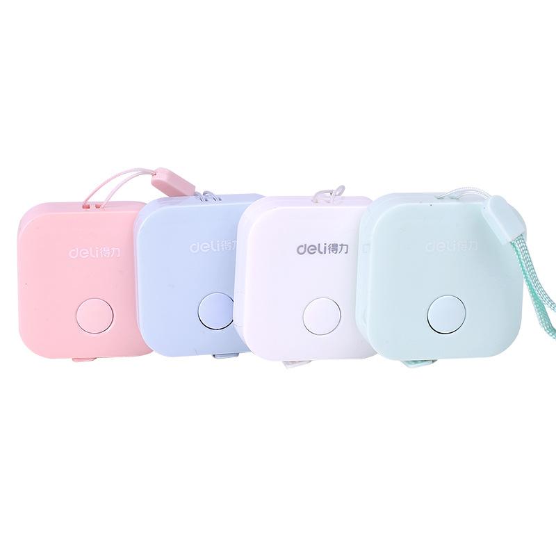 Cuộn thước đo 1.5m màu kẹo, 1.5M Mini Tự Động Rút Thước Dây Cm/Inch Thước Dẻo Màu, Thước dây cuộn nhiều màu,Thước cuộn kéo dài thu gọn dễ dàng 1.5M 60 Inch, Cuộn thước dây đo quần áo vật dụng dài 1.5m có móc treo