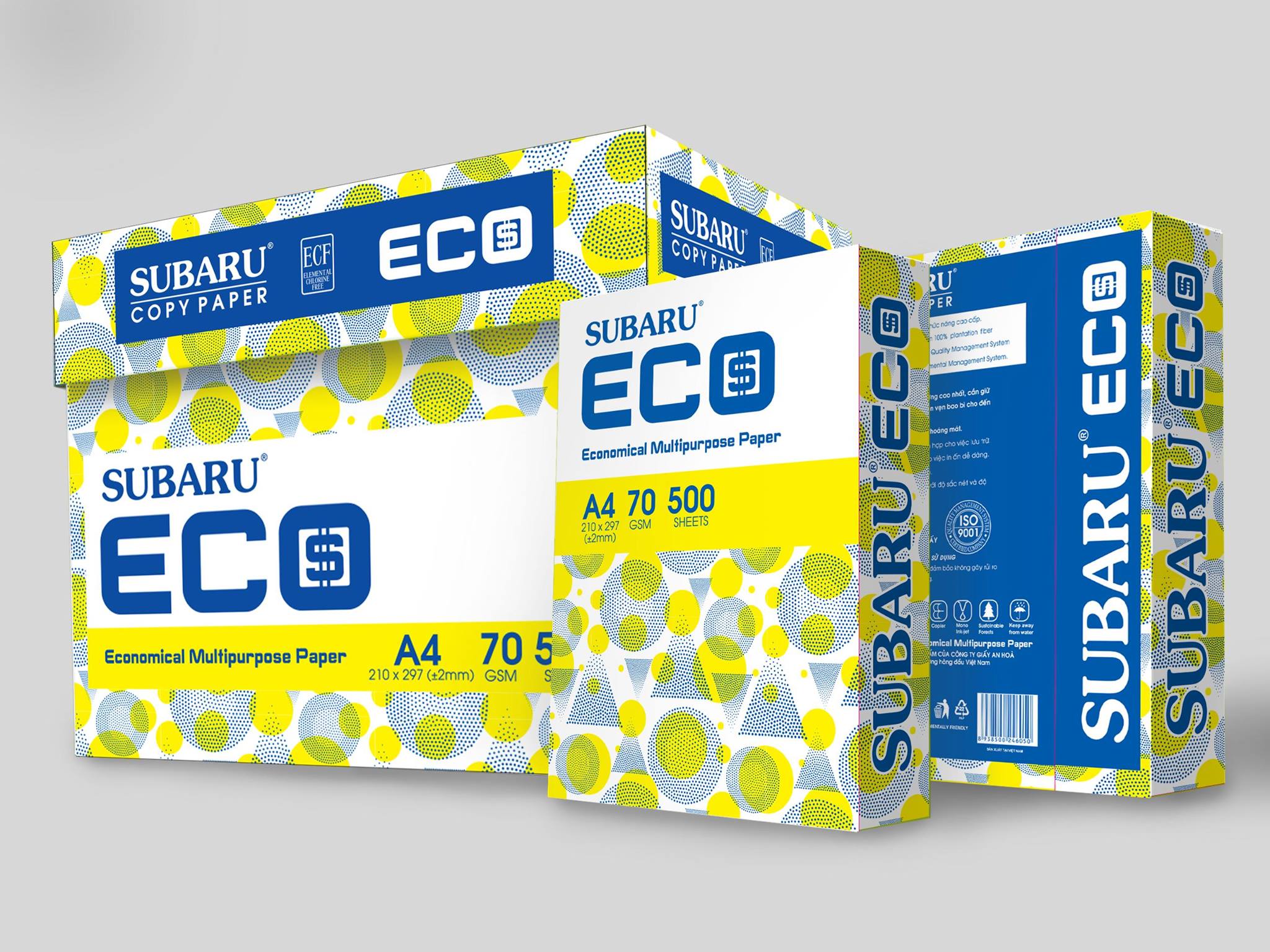 [ Chuyên bán Sỉ ] 1 Ream 500 tờ - Giấy photo a4 rẻ - Giấy photo SUBARU ECO GOLD 70A4, Giấy in A4 rẻ, giấy in văn phòng, giấy photo văn phòng.