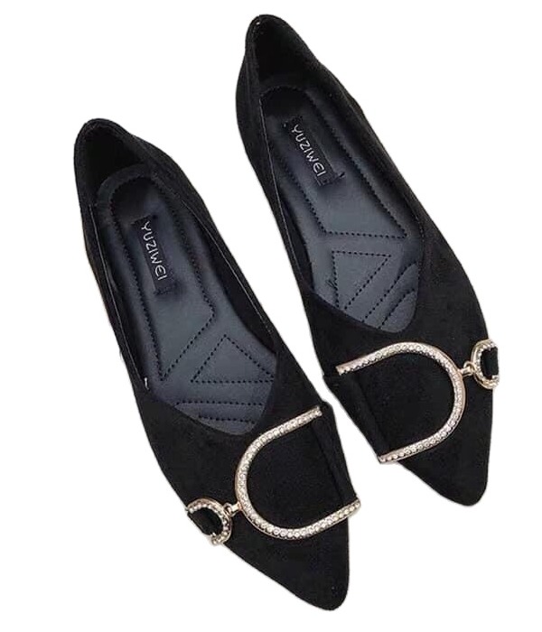 [Hoàn Tiền 15%]Giày búp bê phong cách hàn quốc cực xinh 002