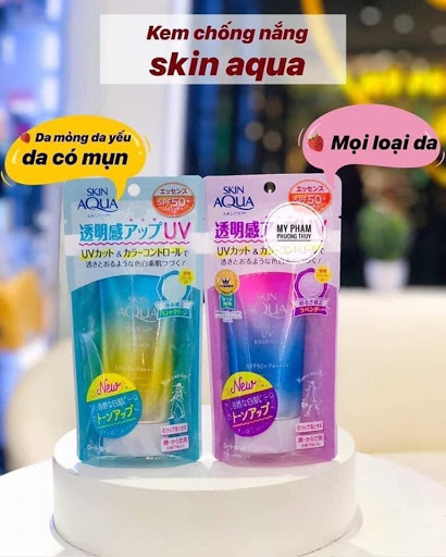 Kem Chống Nắng SKIN AQUA Tone UP SPF 50+ 80g Nhật Bản