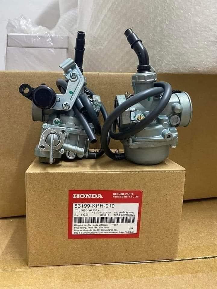 Chế hòa khí xe máy honda dream/ws110/rs/si
