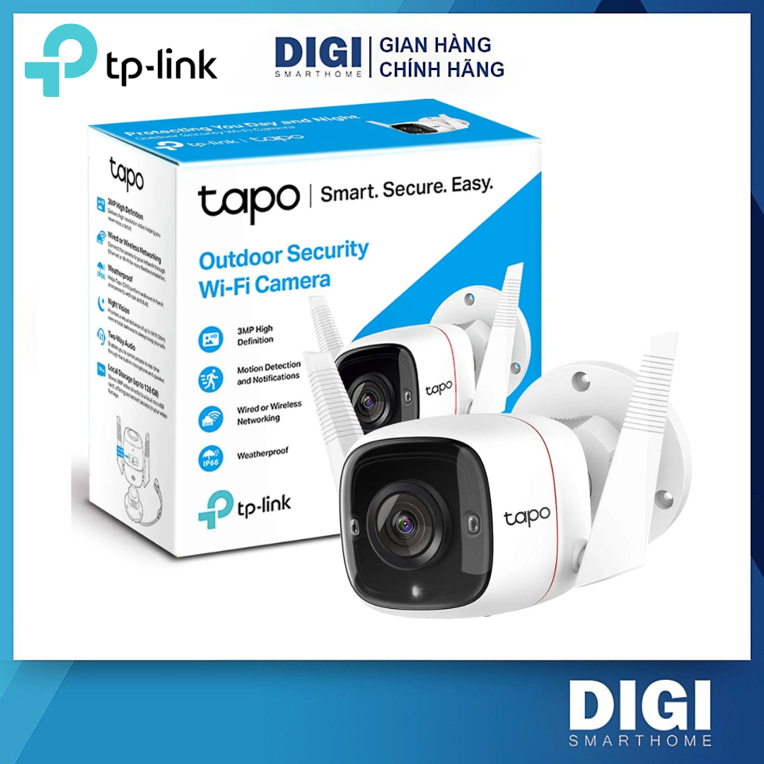 Camera IP Wifi TP-Link Tapo C310 3MP C320WS 2K 4MP