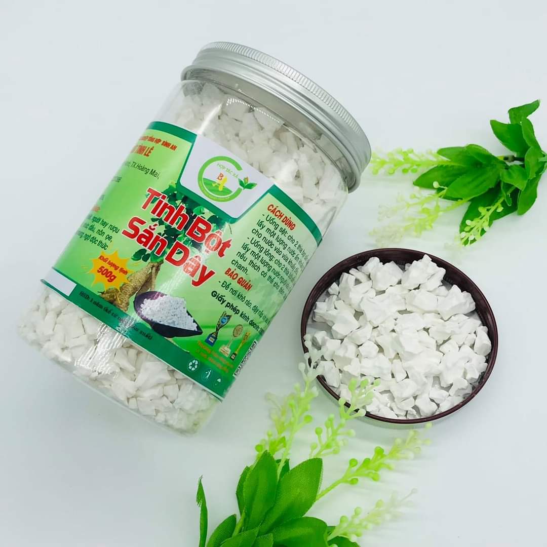 [100% BỘT THẬT] 1Kg Bột Sắn Dây Nguyên Chất Mát Lành Đảm Bảo An Toàn VSTP - Đặc sản xứ Nghệ
