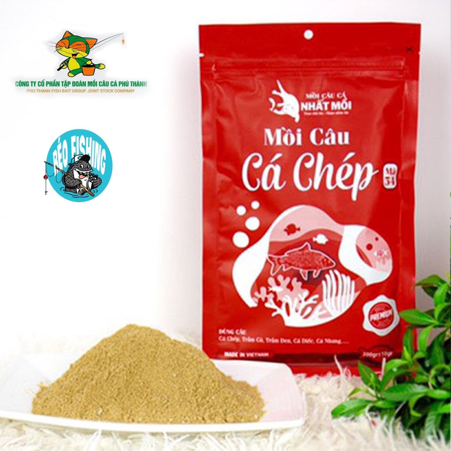 Mồi câu cá Phú Thành chuyên chép mã 54