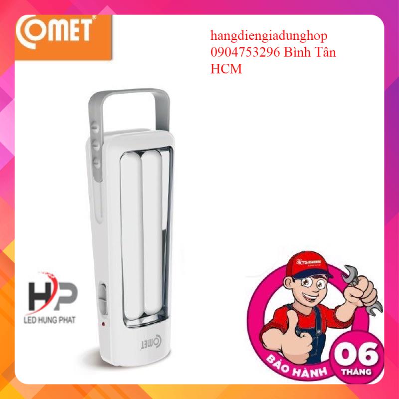 Đèn pin sạc led comet crt456 6w,