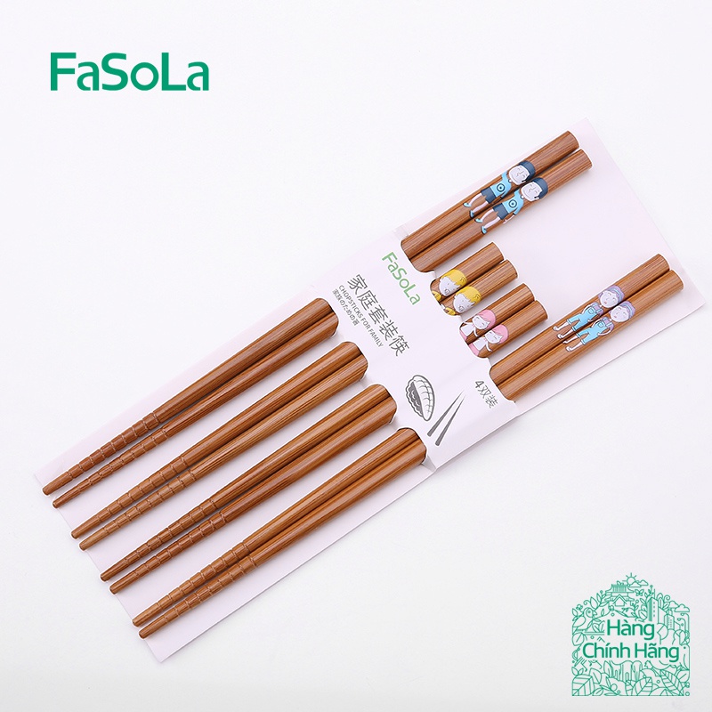 Bộ đũa gia đình tre fasola fslry-277