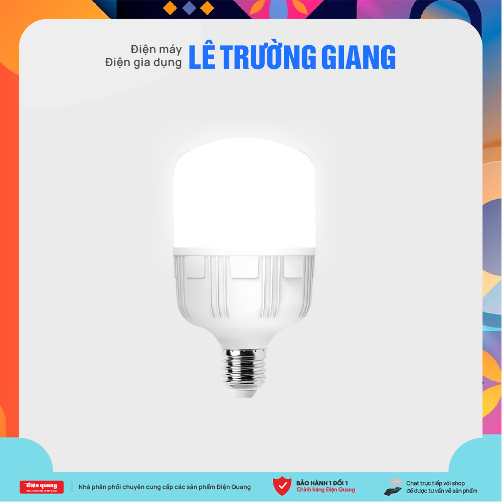 Đèn led bulb công suất lớn điện quang đq ledbu10