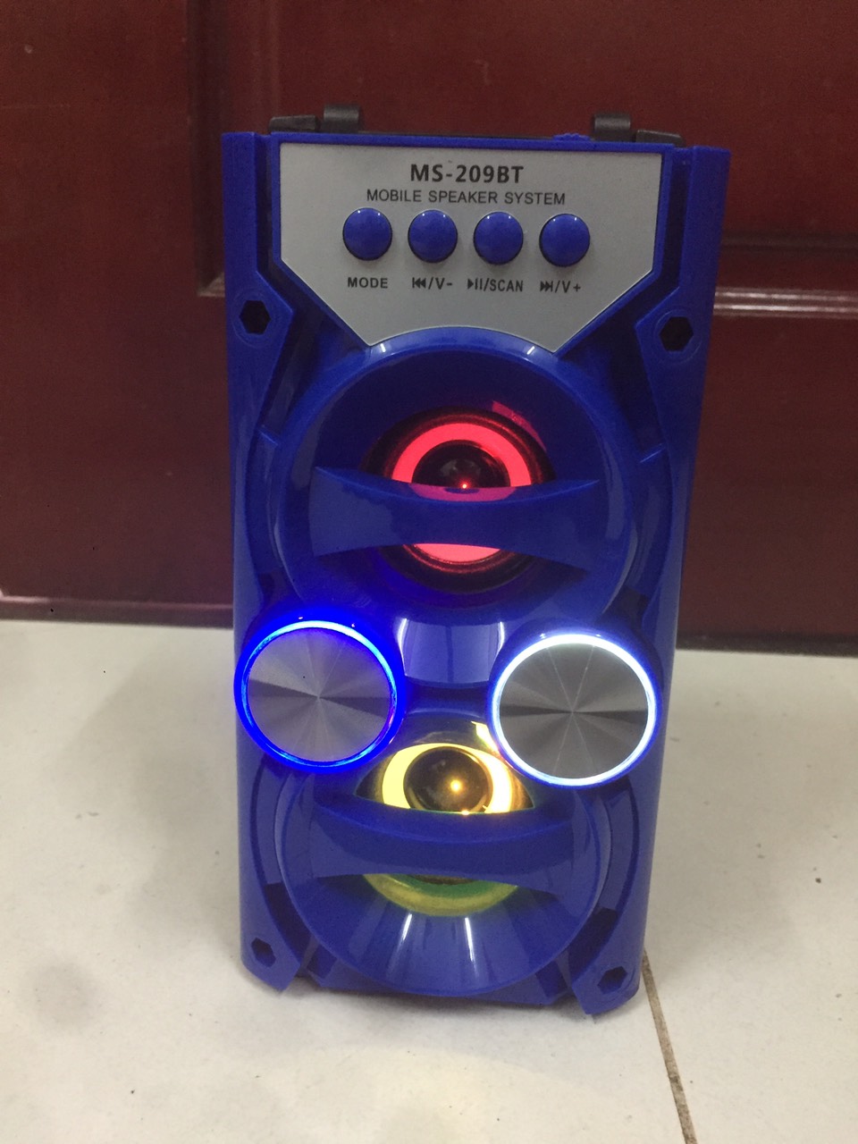 Loa Bluetooth xách tay MS-209 BT Âm thanh ấm