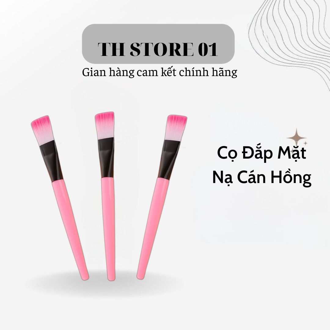 Cọ Đắp Mặt Nạ Cán Hồng- Chị em mê màu hồng ghét sự giả dối phải sắm ngayyyy