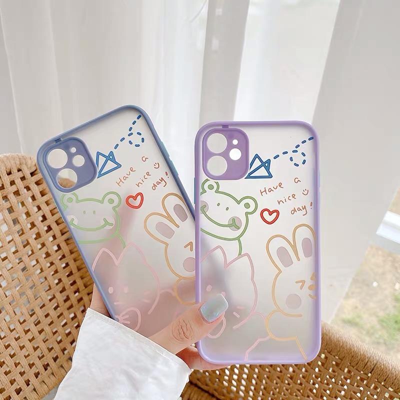 Ốp Lưng Nhám Chống Sock Va Đập Bảo Vệ Camera Have Nice Day