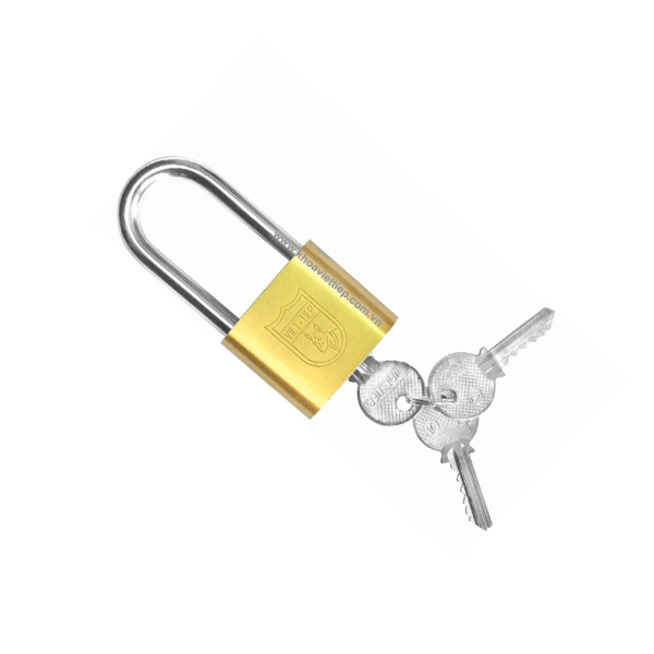 Ổ KHÓA TREO ĐỒNG BẤM CÀNG DÀI VIỆT TIỆP 624