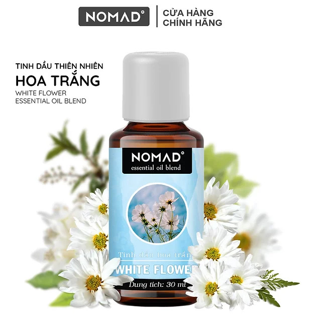 Tinh Dầu Thiên Nhiên Hoa Trắng Nomad White Flower Essential Oil