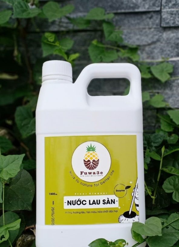 [HCM]Nước Lau Sàn Fuwa3E Chai 18 Lit - Enzym Sinh Học - Không Hóa Chất Xua Đuổi Muỗi Kiến