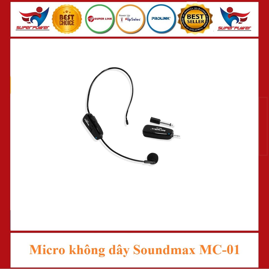 Micro không dây Soundmax MC-01