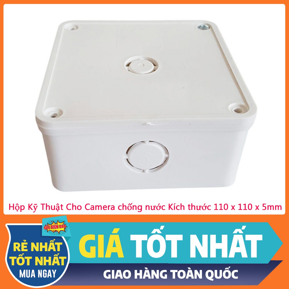 Hộp kỹ thuật lắp camera 11x11x5cm