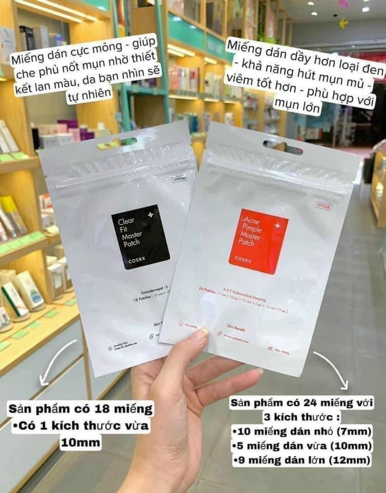 Miếng dán hút mụn cosrx acne pimple master patch
