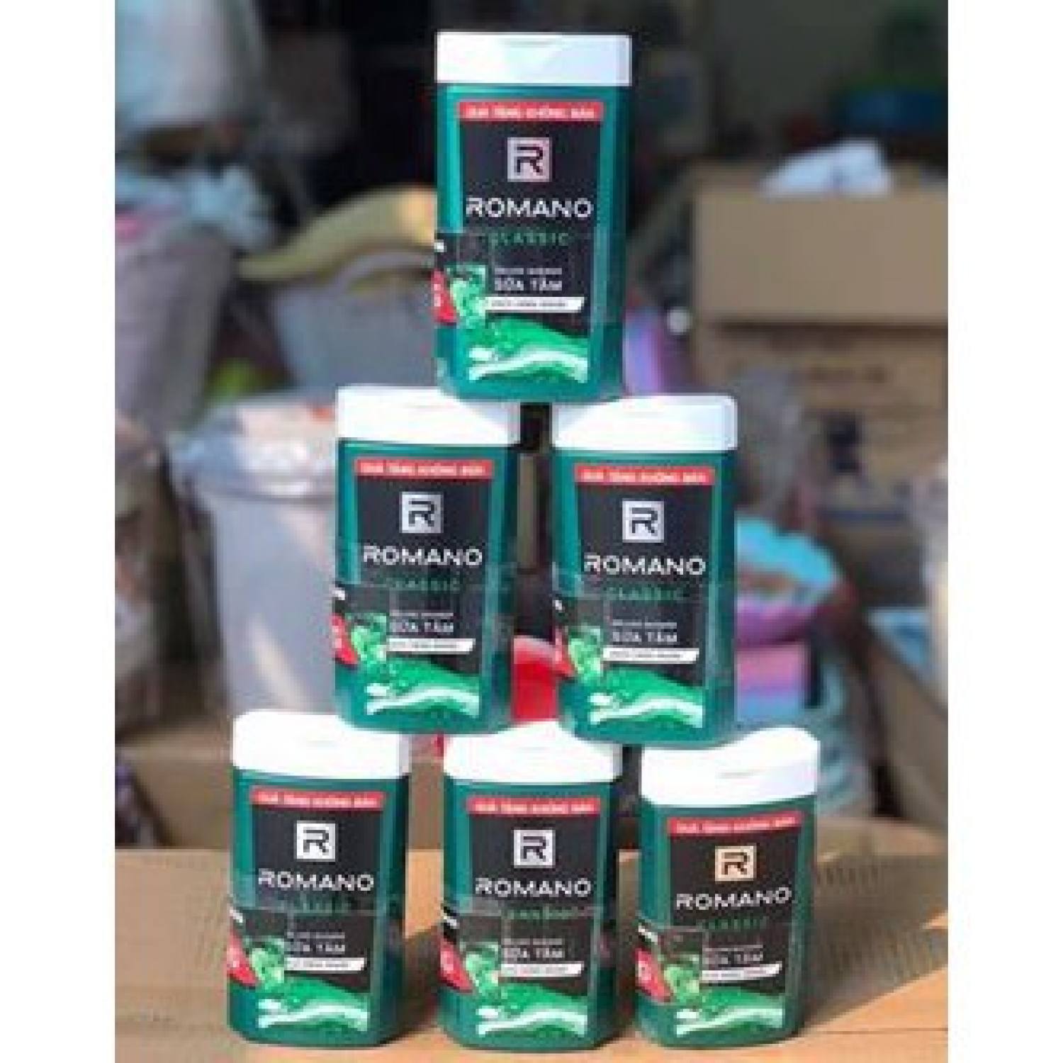 Combo 3 chai Sữa Tắm hương nước hoa Cao cấp Nam Romano Classic