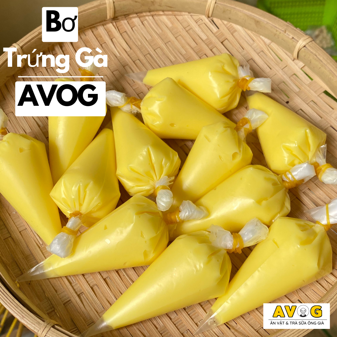 100g Bơ vàng Bơ trắng dùng ăn kèm bánh tráng siêu béo