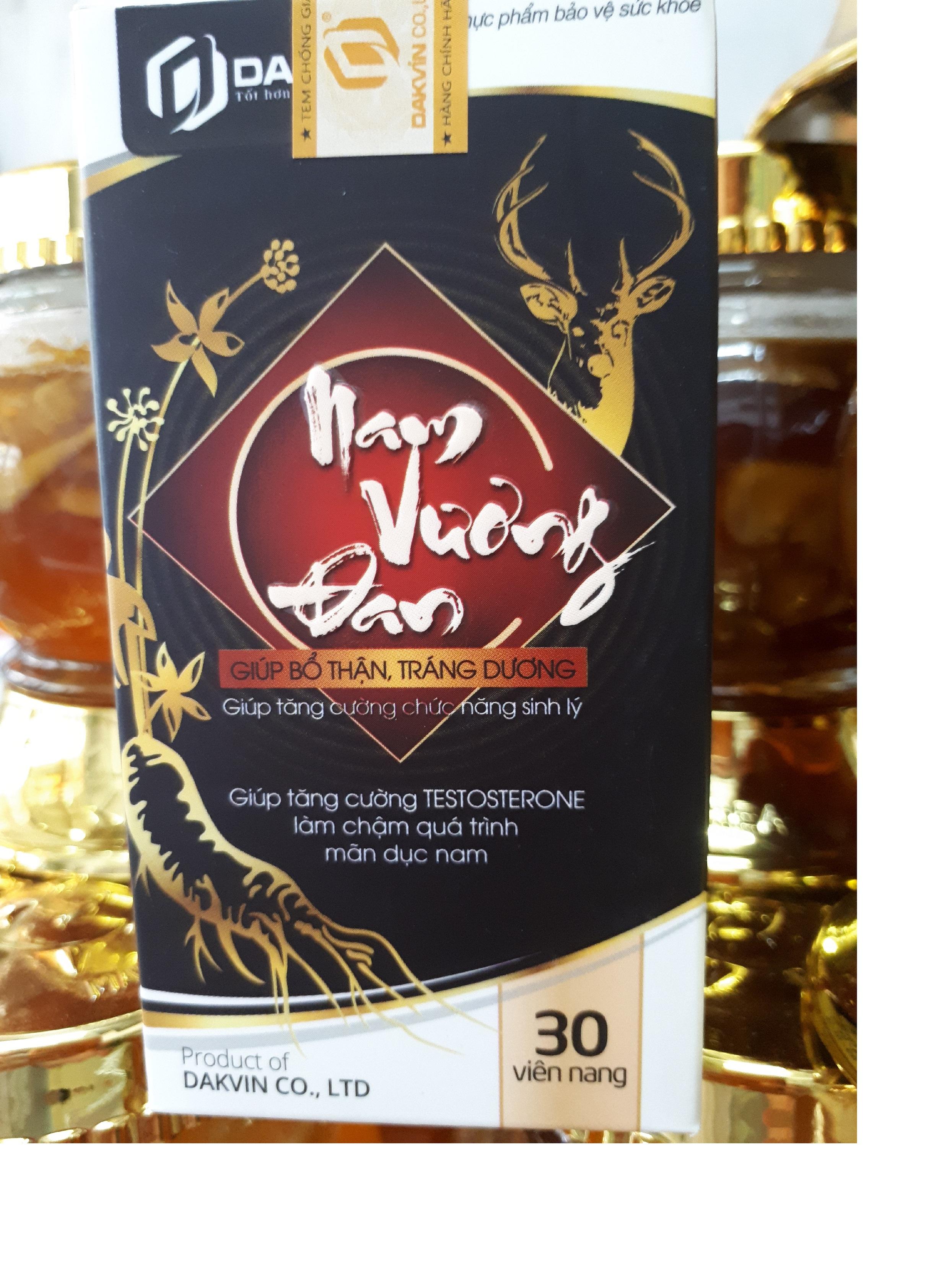 Viên uống tăng cường sinh lý NAM VƯƠNG ĐAN (Hộp 30 viên)