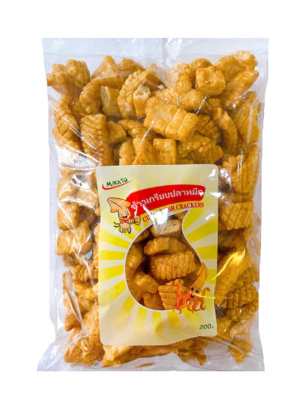 Bánh phồng snack mực thái lan 200gr