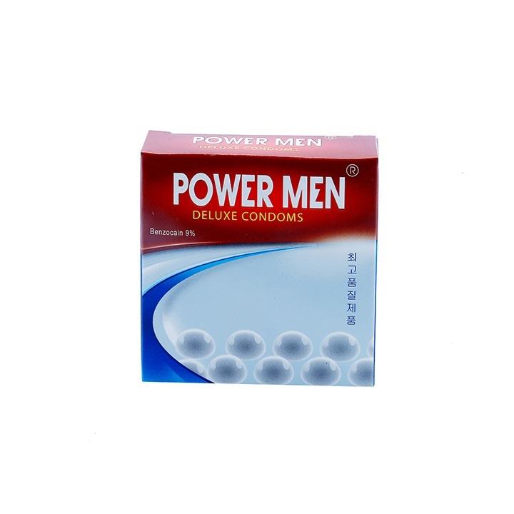 [HCM]BAO CAO SU POWER MEN NGỌC TRAI NGĂN  XUẤT TINH SỚM (HỘP 3 CÁI)