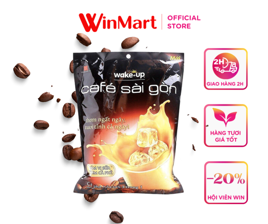 Siêu thị WinMart - Cà phê Sài Gòn Wake-up gói 384g