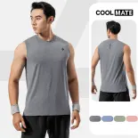 [GIÁ TỐT]Áo ba lỗ, sát nách Training Comfort thấm hút tốt, co giãn thoải mái, nhanh khô Coolmate