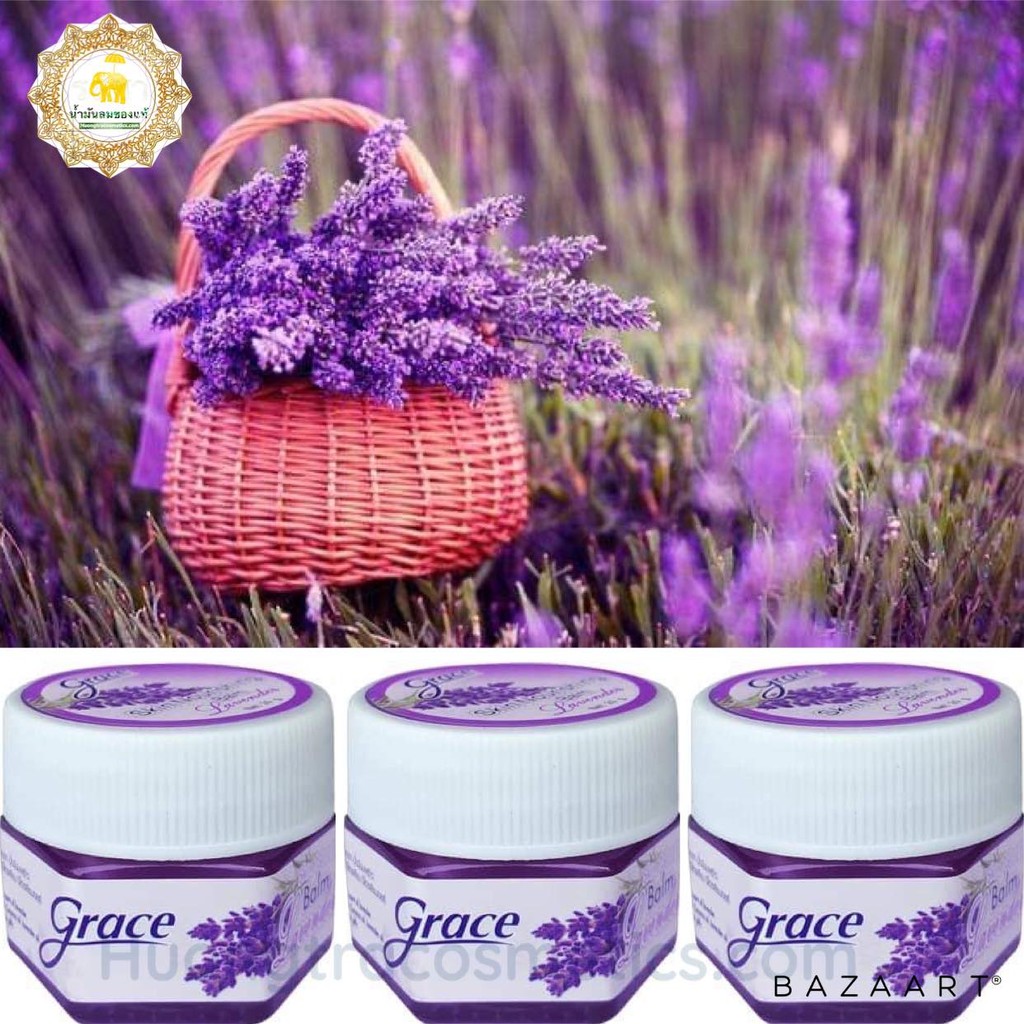 Dầu cù là giúp ngủ ngon grace lavender thái lan