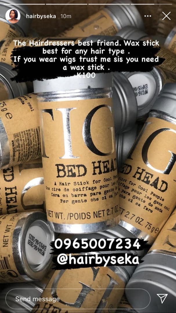Sáp vuốt tóc con, tạo kiểu tóc bed head tigi wax stick 75g hàng nội địa trung - sản phẩm rất chất lượng, khách yêu trải nghiệm nhé, đảm bảo hàng hot trên thị trường hiện nay