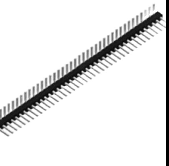 Lược đực đơn, lược cái đơn -jump 1x40p 2.54 - thẳng hoặc cong 5.0 1 đánh giá 4 đã bán