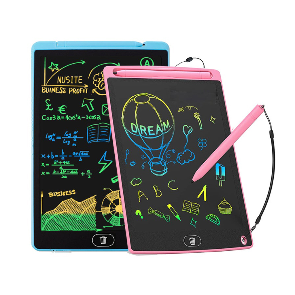  Bảng Tự Xoá Cho Bé 12 Inch Đa Sắc Bảng Vẽ Tự Xóa 10 inch 12 inch 16 inch Đa Sắc Bảng Viết Chữ Tự Xóa Thông Minh Màn Hình LCD Bảng Điện Tử Tự Xóa Thông Minh Cho Bé 