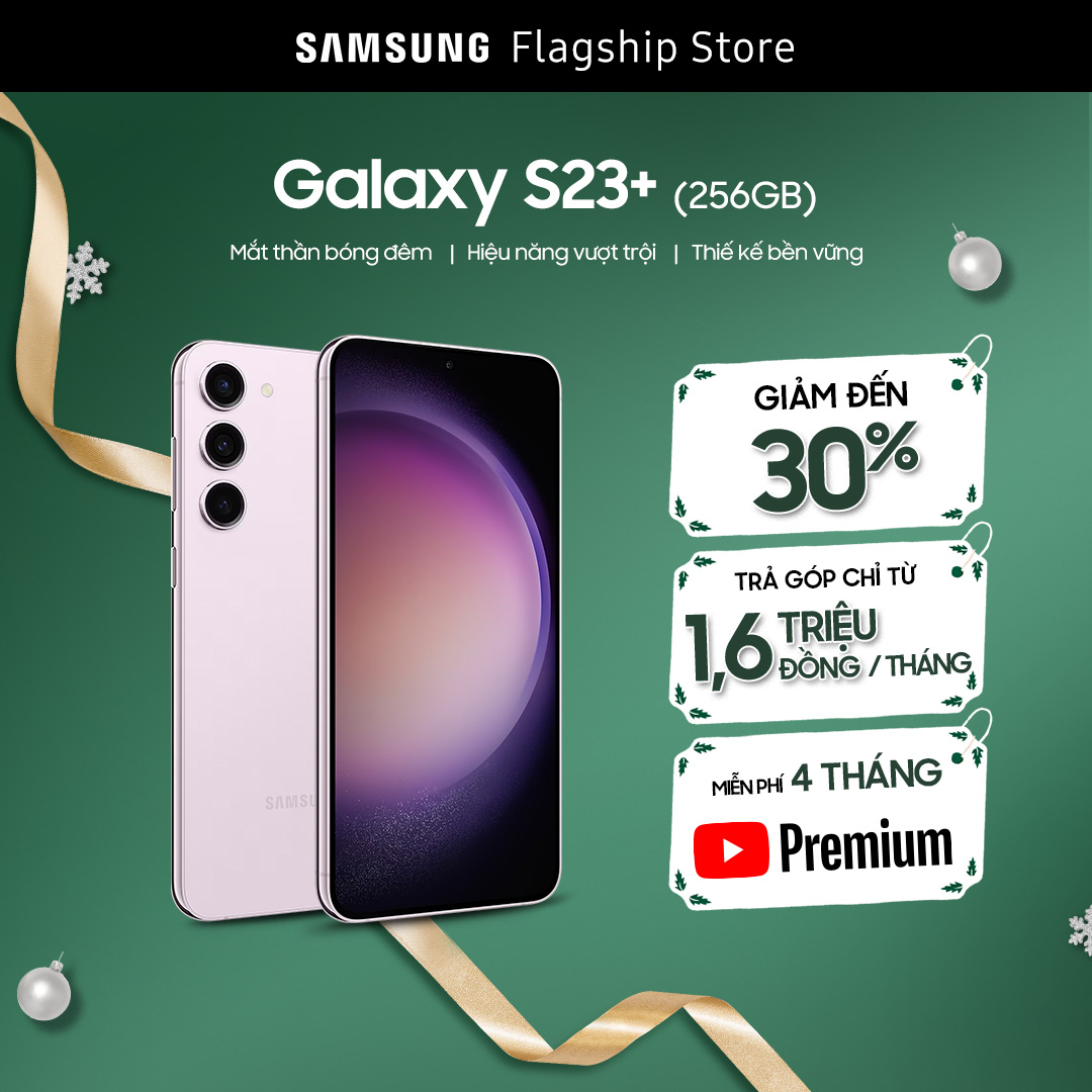 Điện thoại samsung galaxy s23+ 8gb + 256gb 512gb