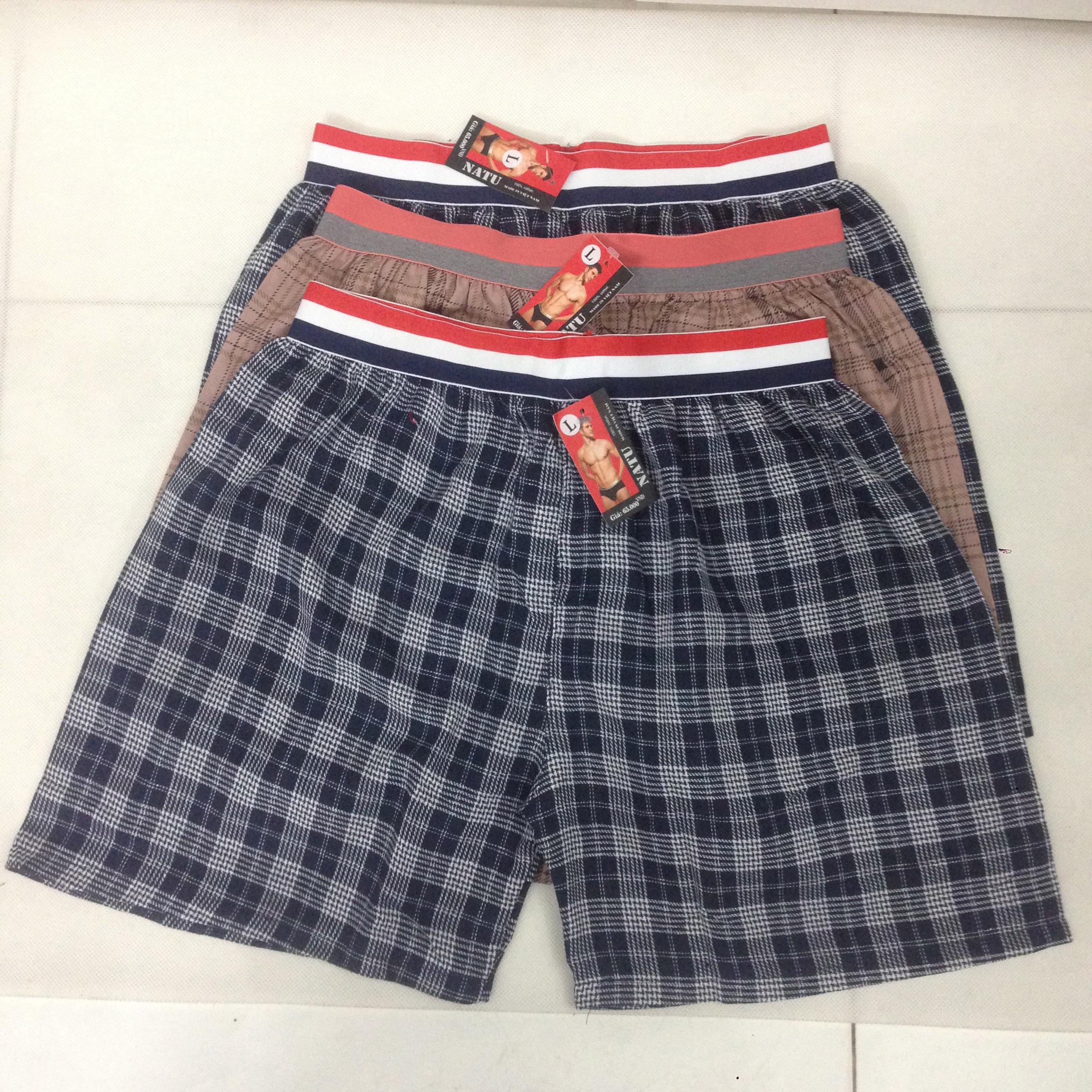 Combo 3 Quần Short nam - Quần đùi nam boxer - Quần ngủ - Quần mặc nhà - Quần đi biển nam cao cấp bền đẹp