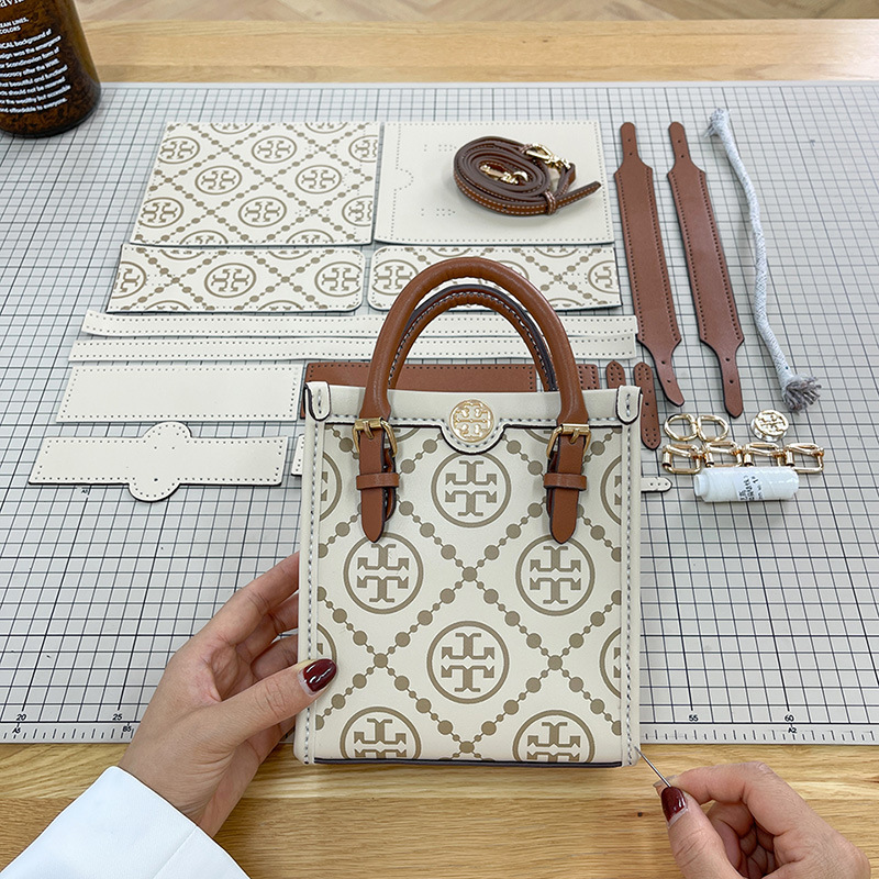 Túi handmade tự đan, túi tự làm da33 da pu zone store47