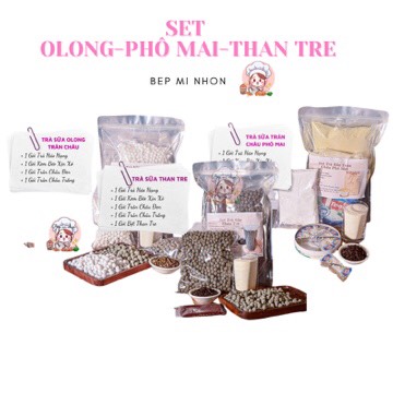 [HCM]SET NGUYÊN LIỆU PHA TRÀ SỮA PHÚC LONG THÁI XANH THÁI ĐỎ NẤU ĐƯỢC 40 LY - Bếp NGON Của NỌNG