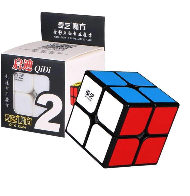 Đồ Chơi Rubik Qiyi S 2x2 Sticker - Rubik phát triển trí tuệ IQ
