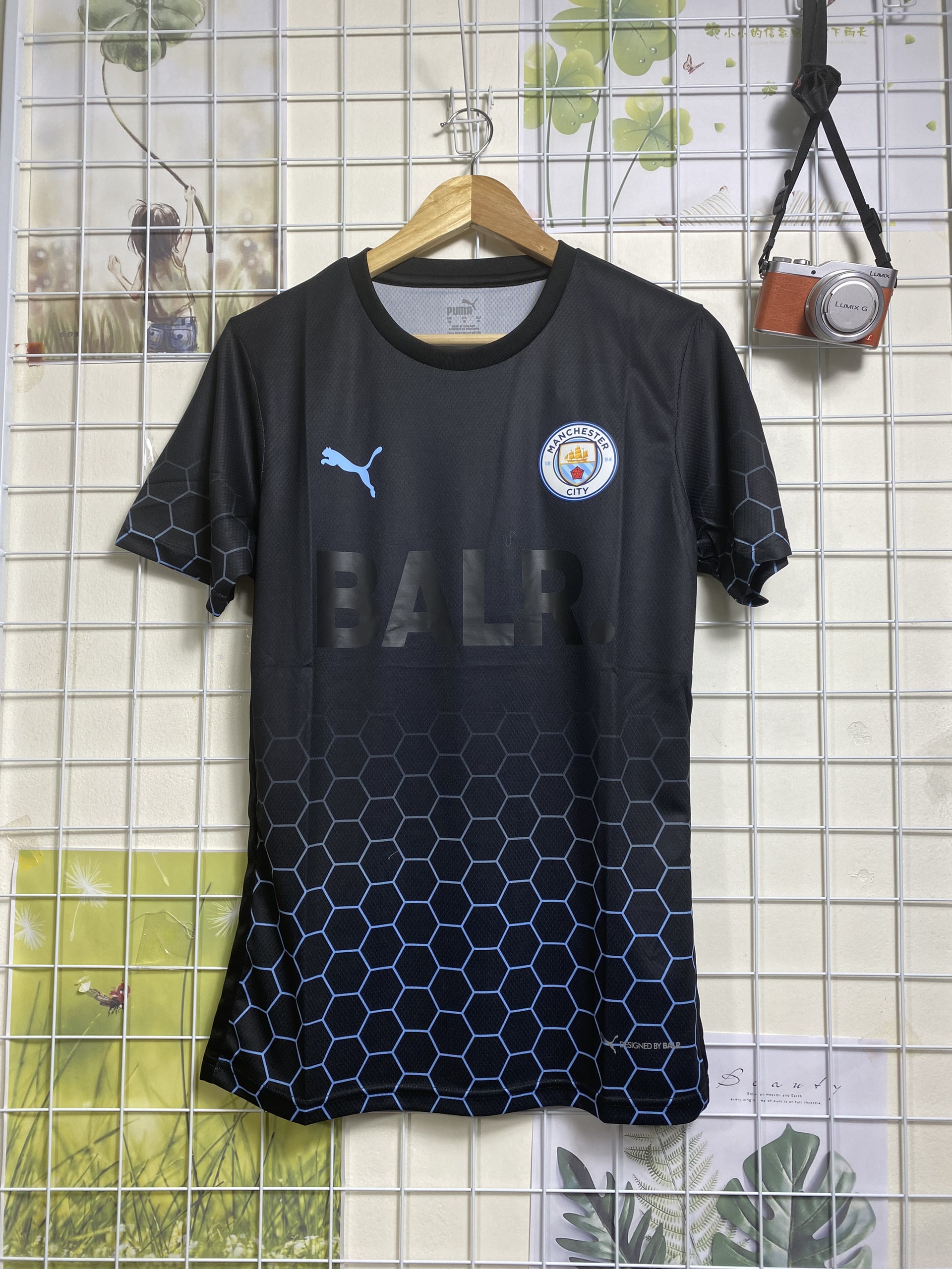 Áo player clb manchester city đen
