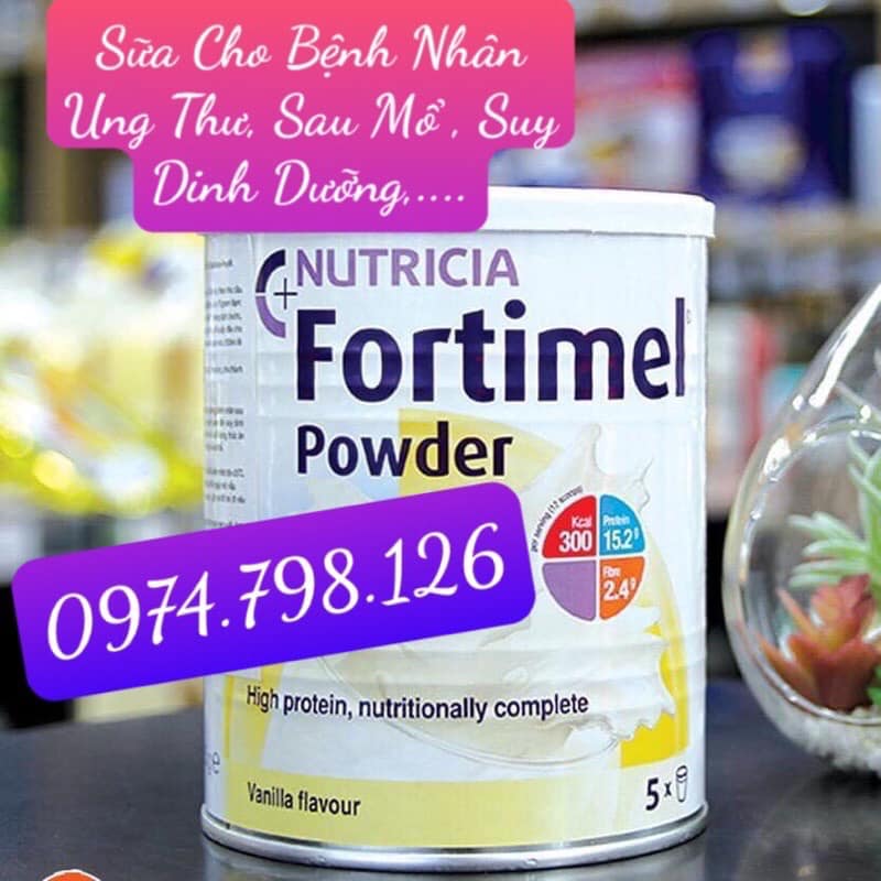 🌺 SỮA FORTIMEL cho người bệnh ung thư, bệnh nhân sau phẫu thuật, người suy dinh dưỡng- fortimel powder - Sữa dạng nước pha sẵn Fortimel Sữa Fortimel Powder 335g ]