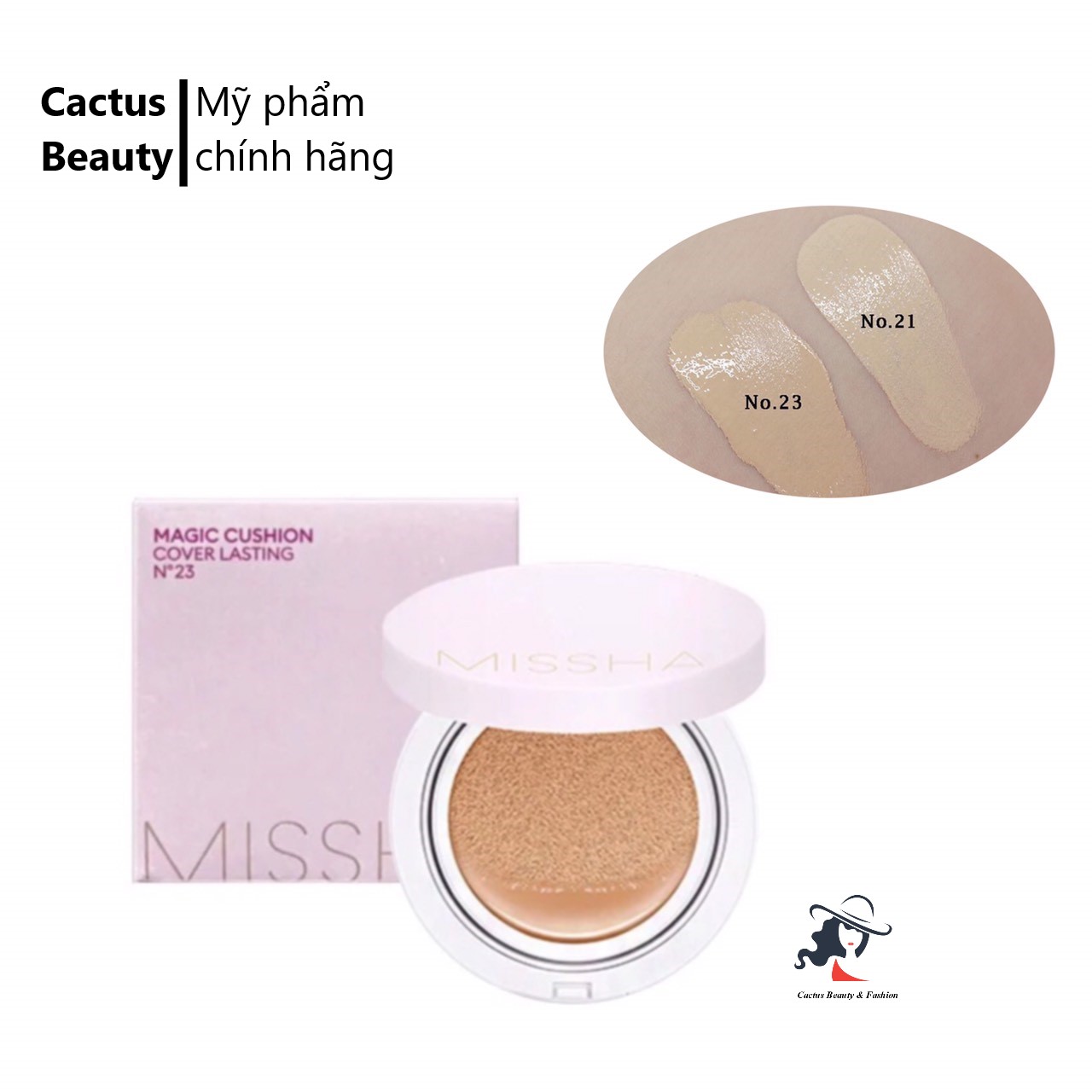 Phấn Nước Missha Magic Cushion Cover Lasting