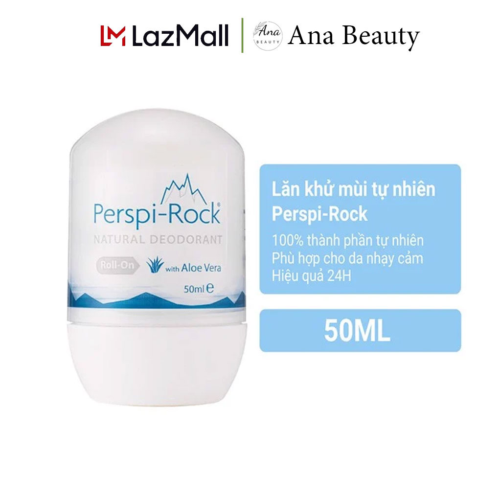 Lăn Khử Mùi Cơ Thể Tự Nhiên Perspi Rock Cho Cả Nam Và Nữ 50ml