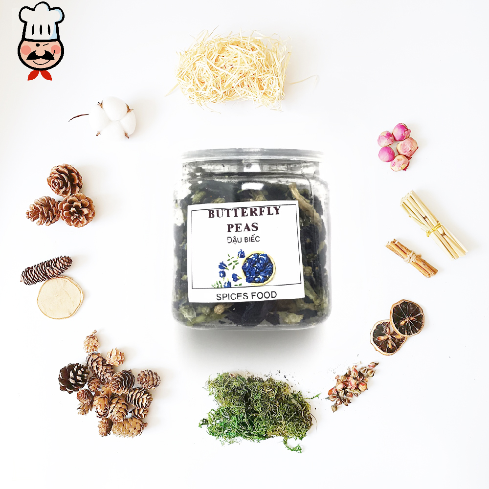 Butterfly Peas - Hoa Đậu Biếc gói nhỏ- Trà thanh và ngọt