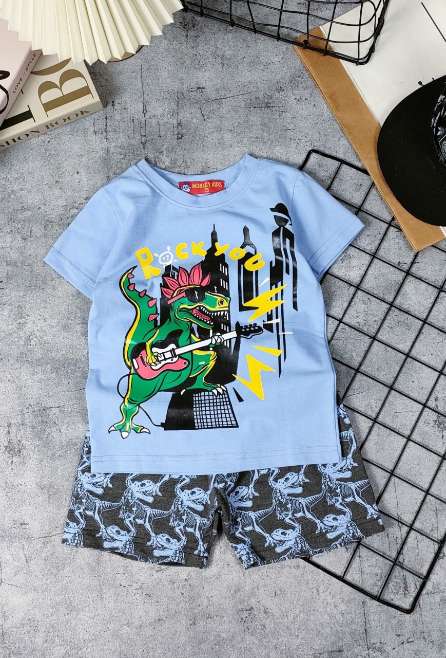 Đồ bộ bé trai size đại từ 23kg-40kg siêu cute - 7