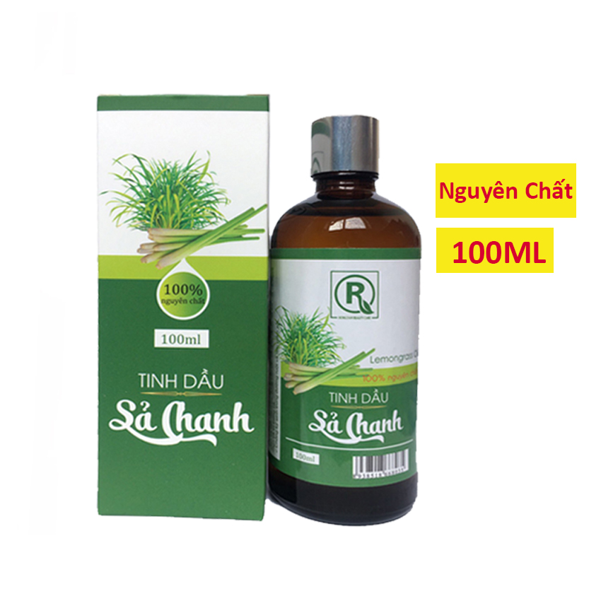 Tinh Dầu Sả Chanh Nguyên Chất Loại Xịn NAKUSO [100ml]. Khử mùi, lọc không khí, tăng cường sức đề kháng. Kháng khuẩn, chống lại các loại vi khuẩn và dịch bệnh