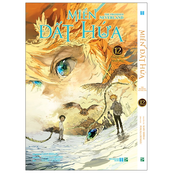 Fahasa - Miền Đất Hứa - The Promised Neverland - Tập 12 - Phiên Bản Bìa Trắng (White Ver)