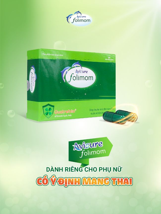 Avisure Folimom viên uống hỗ trợ mang thai tự nhiên (30 viên)