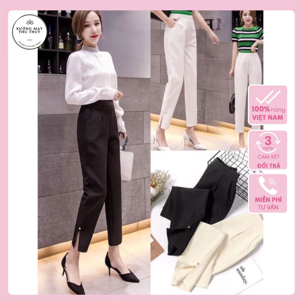 Quần baggy sẻ tà siêu đẹp